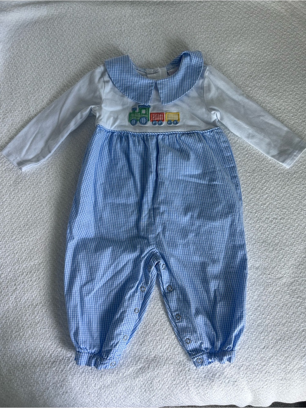 Stitchy Fish Charlie Choo Choo Romper